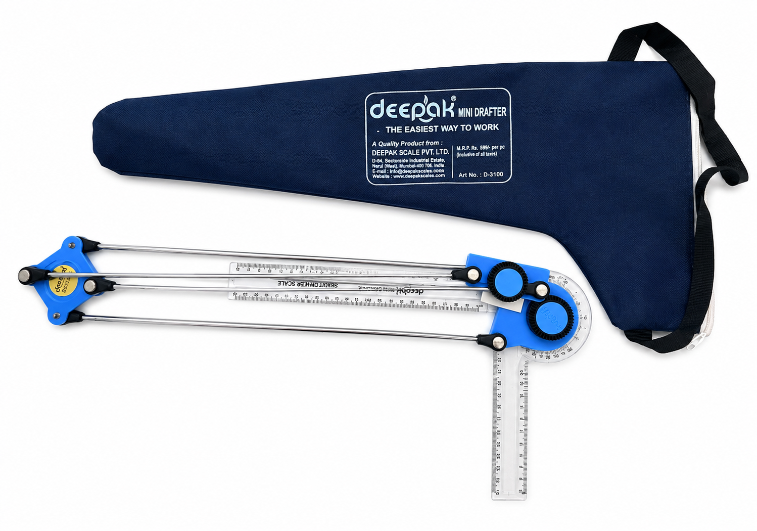 Deepak Mini Drafter D3100 Rs:500/-