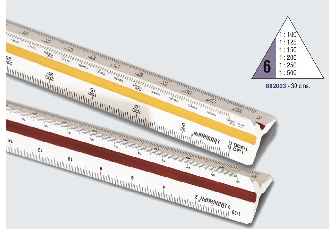 Linograph Triangular Scale Rs:250/-