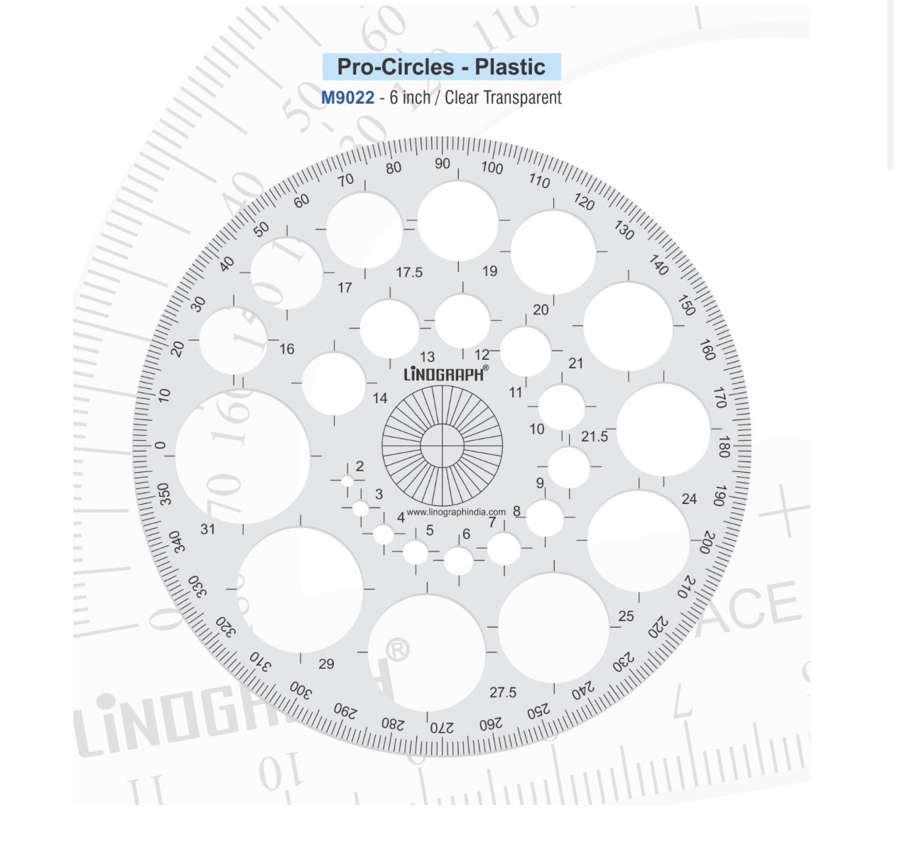 Linograph Procircle Big M9022 Rs:25/-