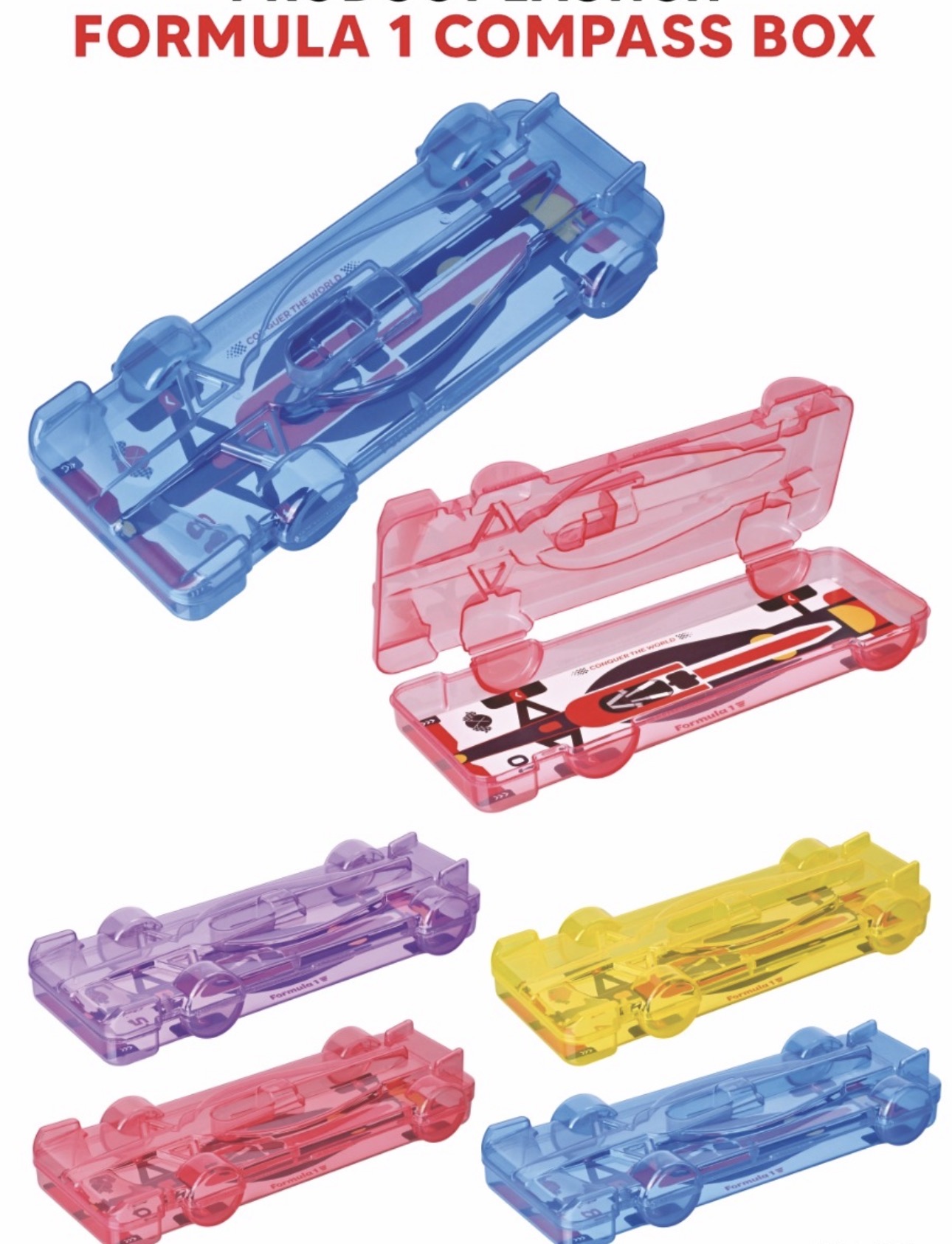 Pratap Pencil Box Formula 1 Rs:69/-