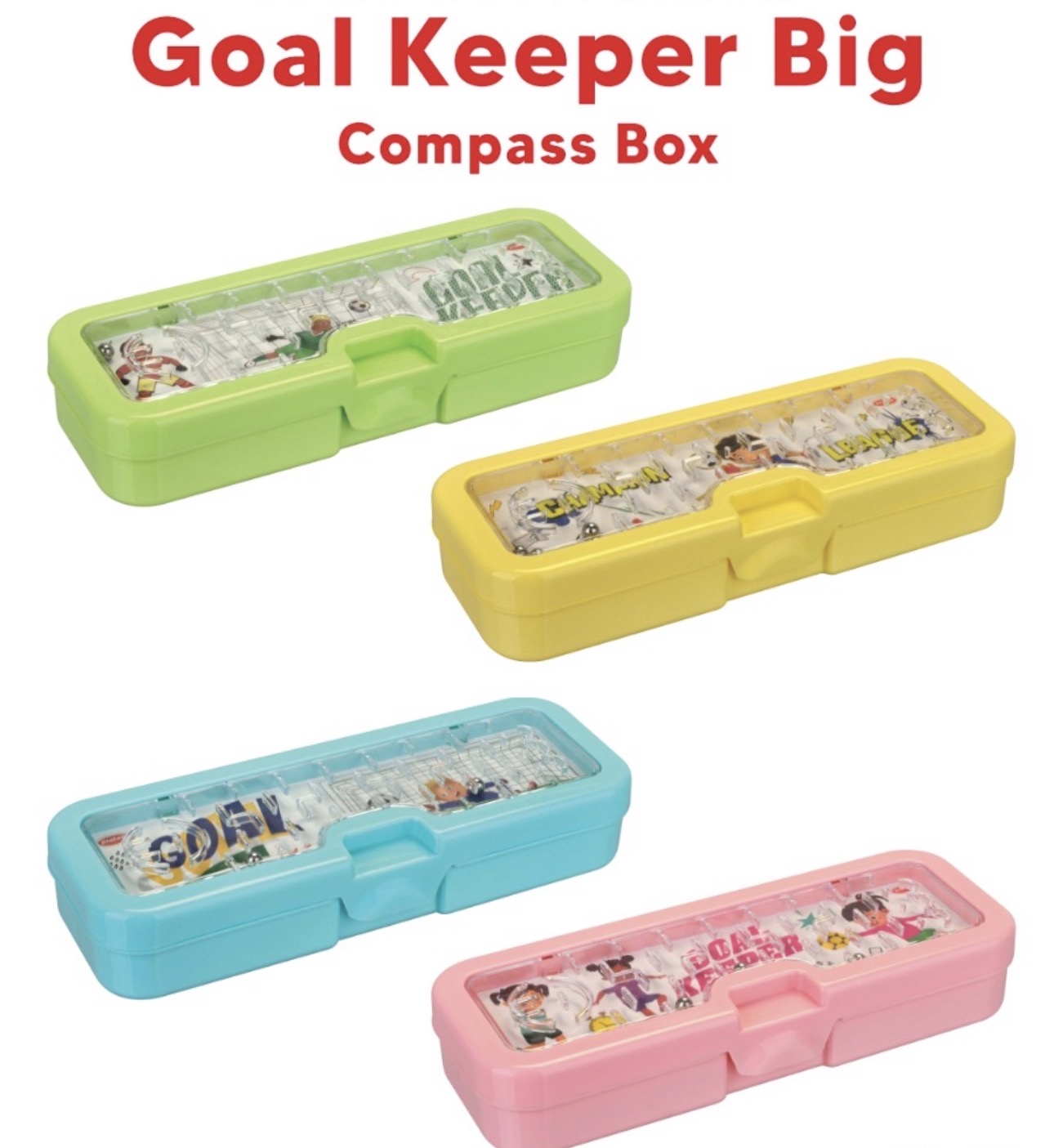 Pratap Pencil Box Goal keeper Big Rs:125/-