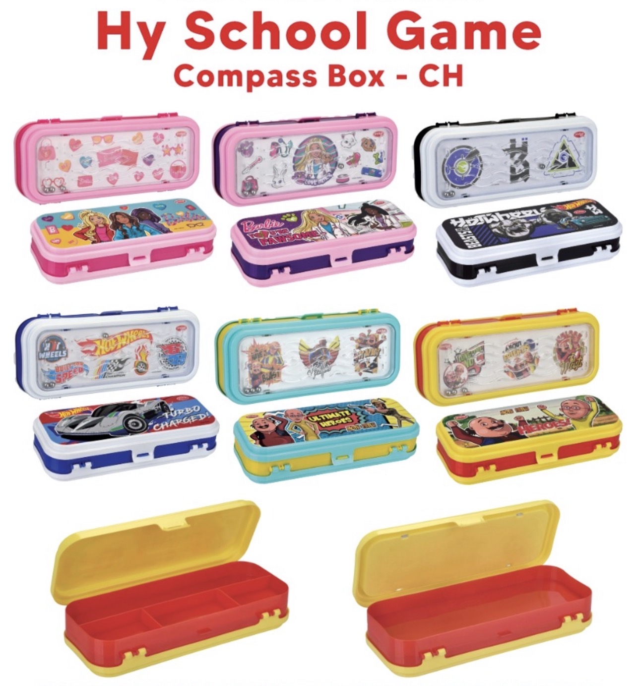 Pratap Pencil Box Hy School Game Rs:145/-