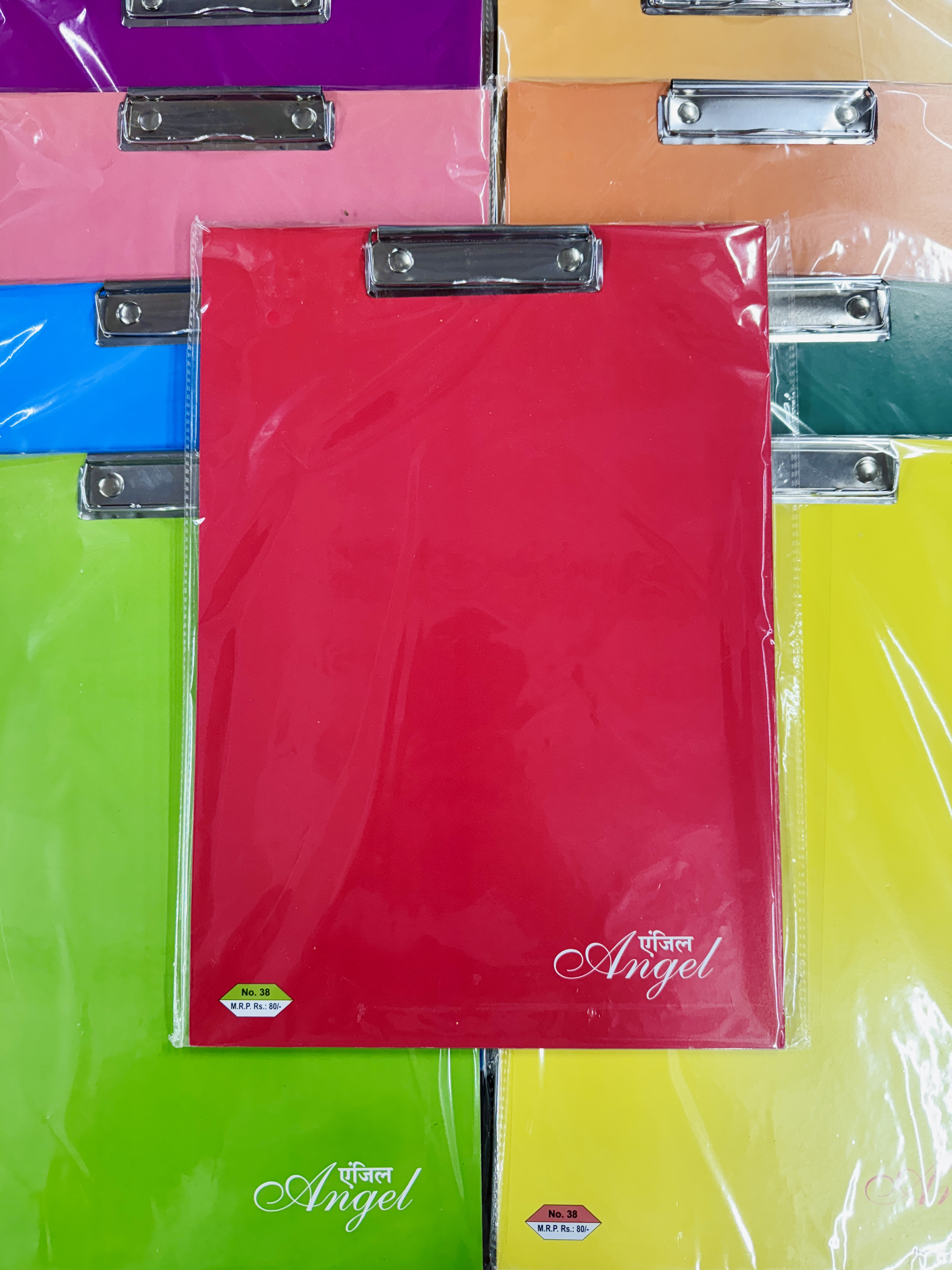 Angel Clipboard MDF Plain Print No.38 Rs:80/-