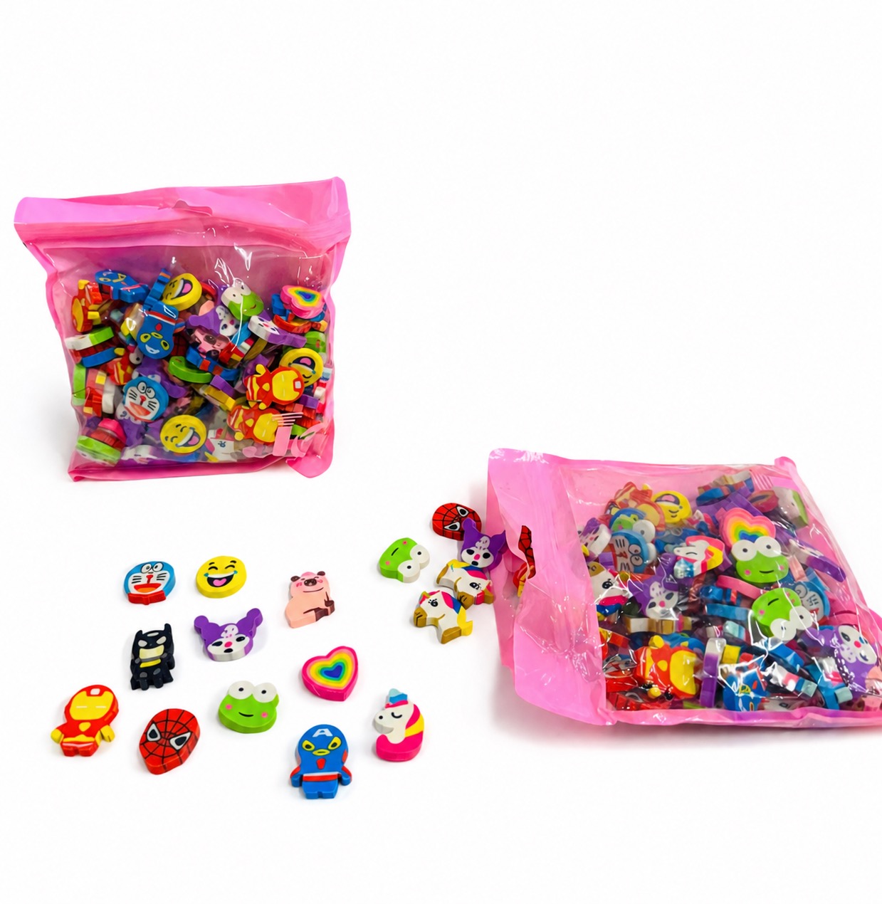 Eraser Cartoon Asst 100 Pc Rs:170/-