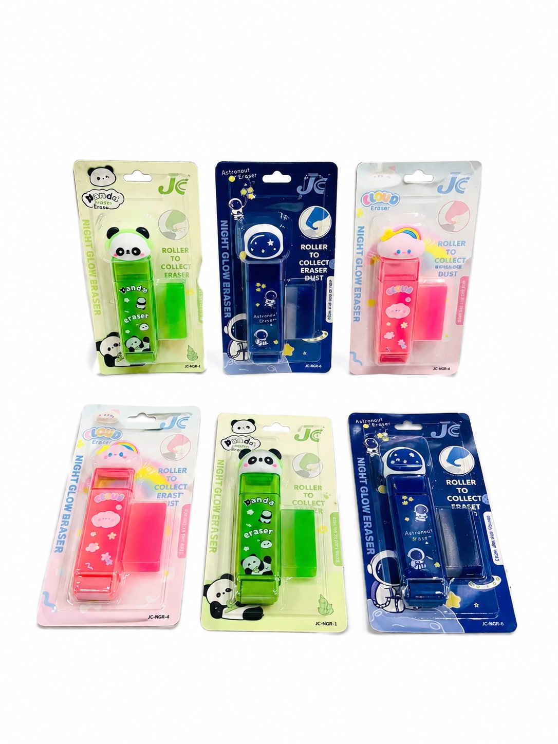 Jc Night Glow Eraser Rs:99/-