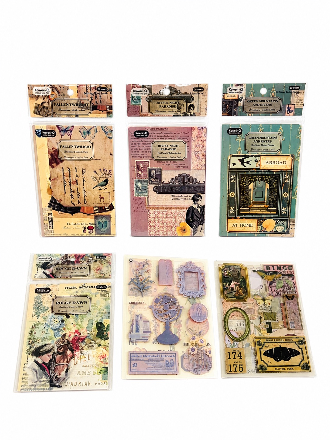Kawaii Decorative Sticker Book 20 Sheet Rs:150/-