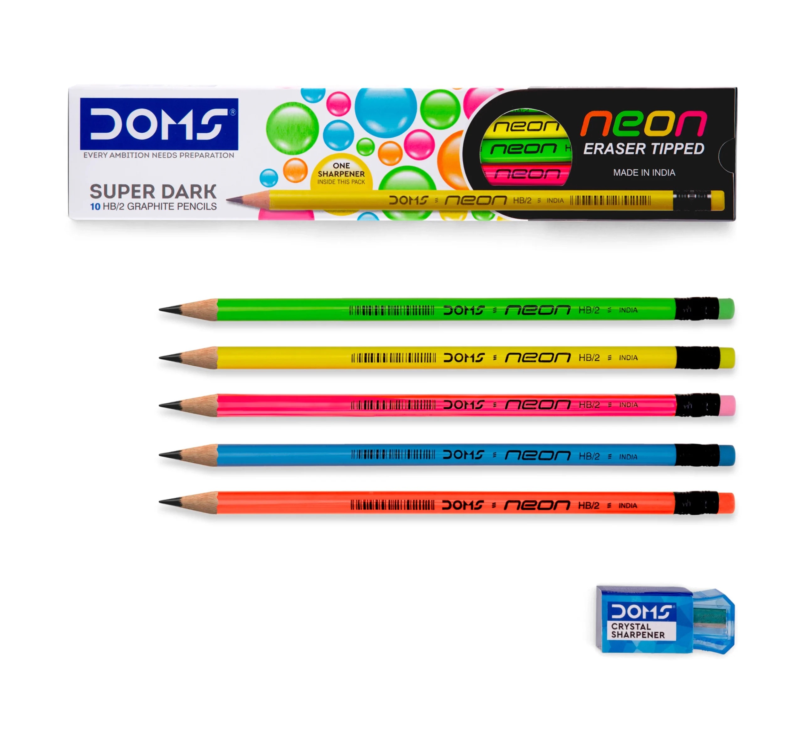 DOMS Neon Writing Pencil Rs:60/-