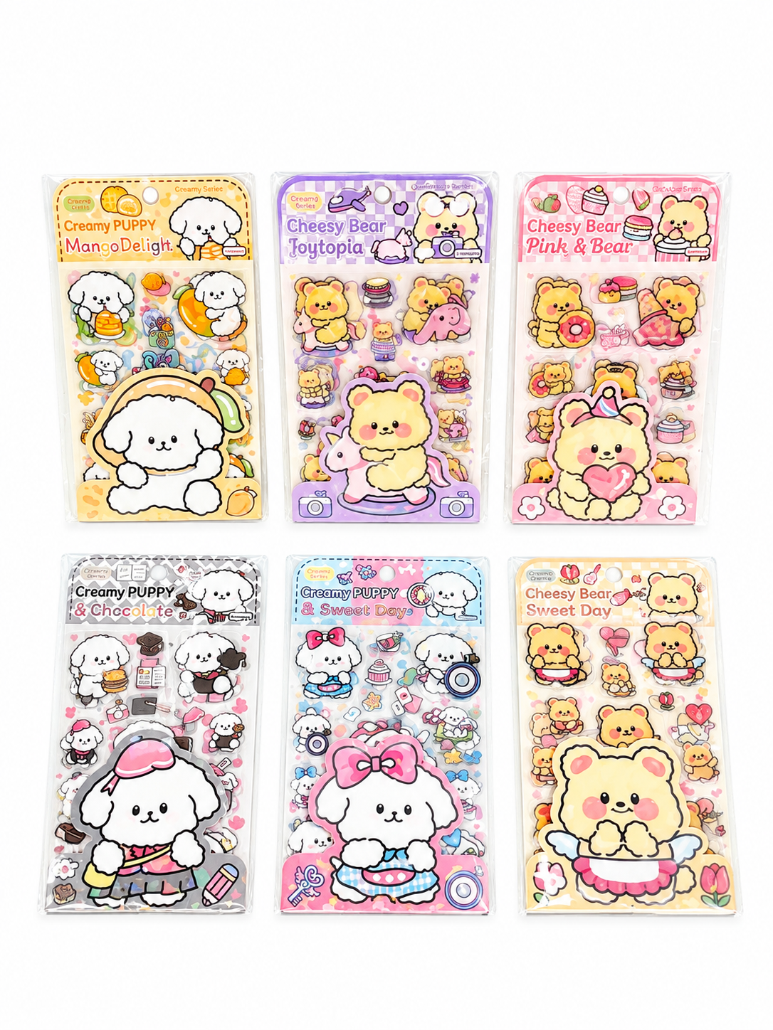 Kawaii Sticker Cheesy Bear Rs:45/-