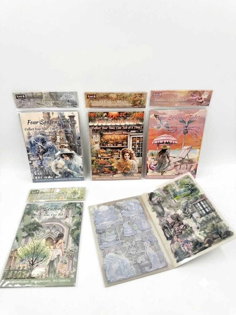 Kawaii Sticker Book Four Season Tales Rs:150/-